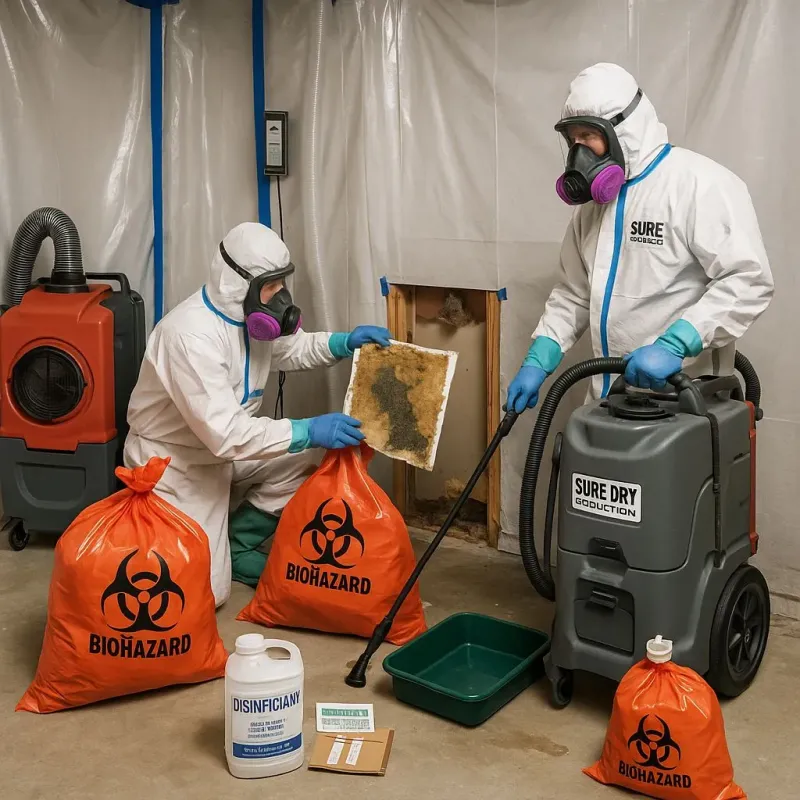 Contaminated Water Handling Protocols process in Coal Fork, WV